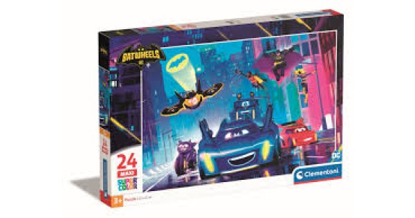 CLEMENTONI - PUZZLE 24 MAZI BATWHEELS