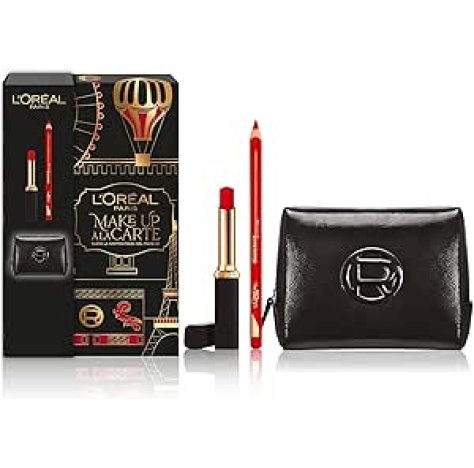 L'Oréal Paris Pochette Regalo Make Up à La Carte con Rossetto Matte 300 e Matita Labbra 297