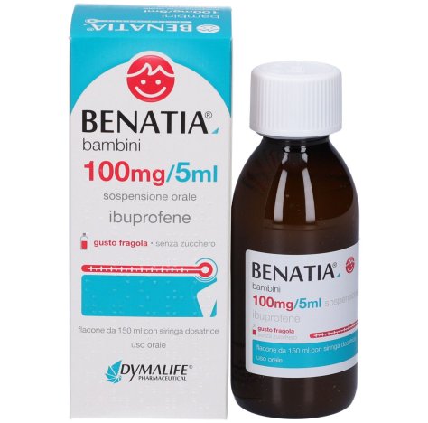 BENATIA SCIROPPO BAMBINI 150ML 100MG/5ML GUSTO FRAGOLA