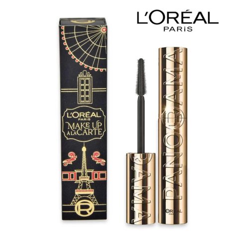 L'Oréal Paris Panorama Mascara Volumizzante Nero Cofanetto Regalo, 10.5ml