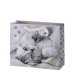 BORSA IN CARTA DECORO CUCCIOLI - DECORI ASSORTITI