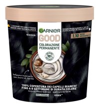 Garnier Good Colore Permanente Senza Ammoniaca 1.10 Nero Mezzanotte - Formula Vegana