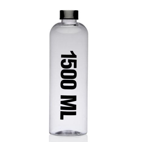 Borraccia trasparente PS-INOX 1500ML 