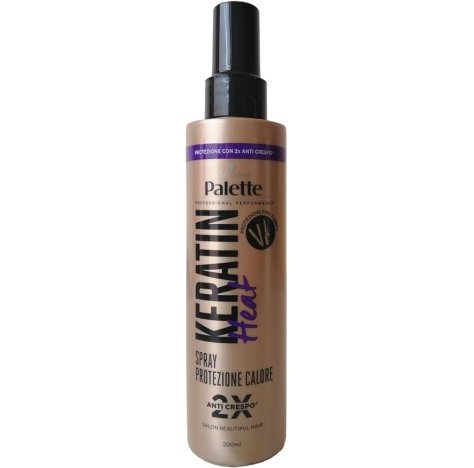 Schwarzkopf Palette Spray Protezione Calore Keratin Heat Anti Crespo, 200 ml