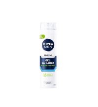 Nivea Men Sensitive Gel Da Barba Per Una Rasatura Delicata Della Pelle Sensibile 200 ml