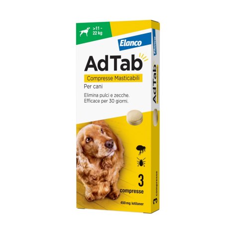Adtab*3cpr 450mg Cani 11-22kg