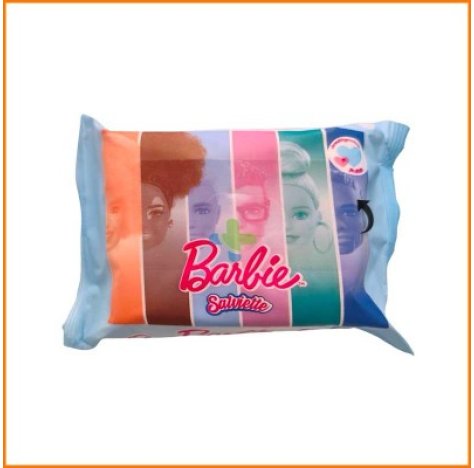 Salviette Barbie 20pz Miele&camom.