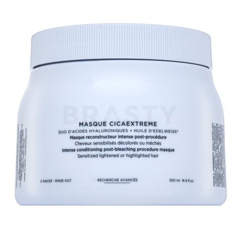 Kérastase Blond Absolu Masque Cicaextreme maschera nutriente per capelli biondo platino e grigi 500 ml