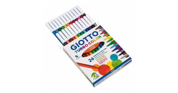 8000825453502 - PENNARELLI GIOTTO TURBO MAXI 24 COLORI - FILA