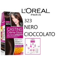 L'OREAL PARIS CRÈME GLOSS - 323 Nero Cioccolato 