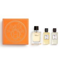 Hermes Cofanetto Terre d’Hermès Eau de Toilette 50ml con Gel Doccia 40ml e Lozione Dopobarba 40ml