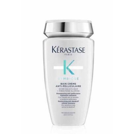 KERASTASE SYMBIOSE BAIN CREME ANTI-PELLICULAIRE 250 ML - SHAMPOO ANTI-FORFORA PER CUOIO CAPELLUTO SENSIBILE SECCO 