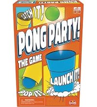 Pong Party - Gioco divertente - Da 8 anni in su - Rompere, lanciare e prendere - Sfida in famiglia o con gli amici - Gioco di abilità - A partire da 2 giocatori