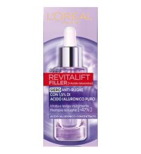 L'OREAL ITALIA SpA Siero viso revitalift filler azione rimpolpante anti-rughe , Altamente Concentrato con Acido Ialuronico al 1,5% 30Ml