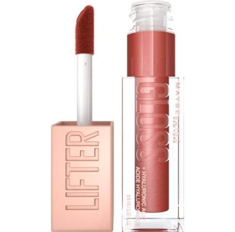 Maybelline Lifter Gloss lucidalabbra 5,4 ml 016 Rust Maybelline Lifter Gloss, Marrone, Rust, Colorante, Scintillante, Idratante, Levigante, Donna, Lucida, Acido ialuronico