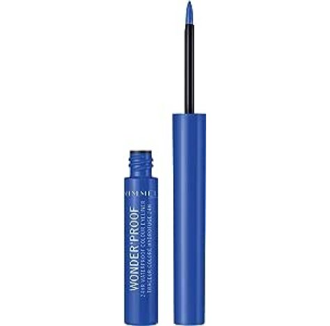 RIMMEL (div. Coty Italia Srl) Rimmel London Wonder'Proof, 24HR Waterproof Colour Eyeliner, 05 Pure Blue, 1.4 ml   __+1 COUPON __