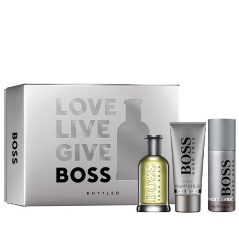 Hugo Boss Boss Confezione Bottled 100 ml + Shower Gel + Deodorante Cofanetto