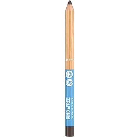 RIMMEL (div. Coty Italia Srl) Rimmel London Kind & Free Clean Matita occhi, Texture Cremosa, Colore ricco, Formula vegana - 002 - Pecan, 1.1g   __+1 COUPON __