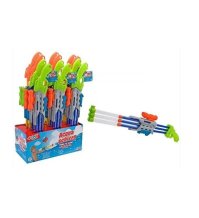 GLOBO TOYS FUCILE AD ACQUA CON POMPA A 3 TUBI - 64 CM