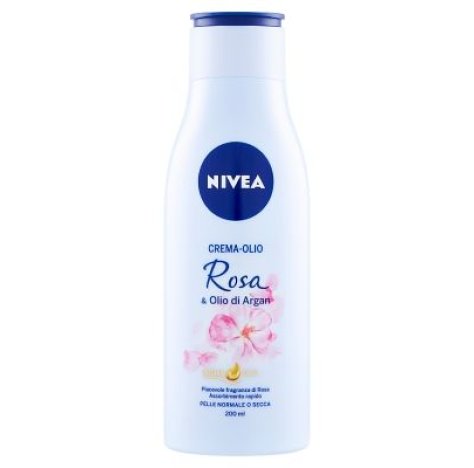 Nivea Body Crema Olio Rosa&arg