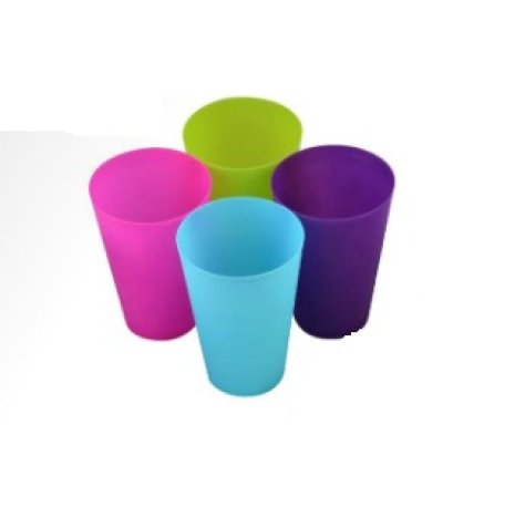 VISCIO BICCHIERE PLASTICA "PICNIC" - 4 PEZZI 