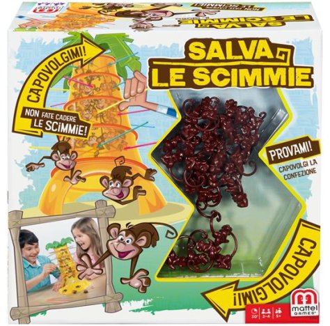 Mattel Games Salva Le Scimmie 52563