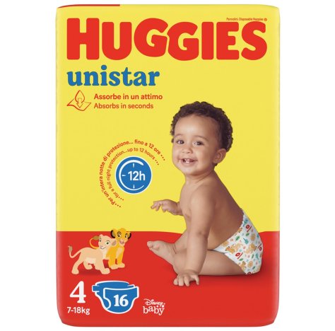 Huggies Unistar Base 4 16pz