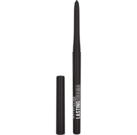 MAYBELLINE LASTING DRAMA AUTOMATIC GEL PENCIL Matita eyeliner automatica a lunga durata donna 0,31 g tonalità 10 Midnight Black