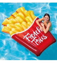 MATERASSINO GONFIABIE A FORMA DI PATATINE FRITTE - 175X132CM 