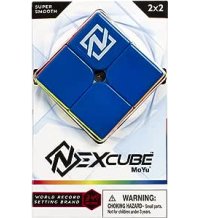 GOLIATH Nexcube 2x2 Classic, Cubo per Speedcuber, Massima Velocità, Senza adesivi con Riposizionamento Preciso e doppio sistema di regolazione - Multicolore