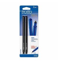 Tratto Pen Metal 2pz Nero 030803