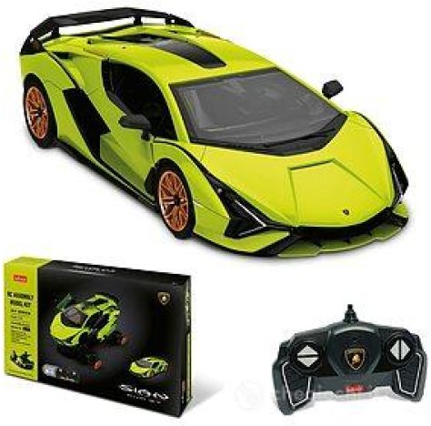 Mondo Motors RC Kit Lamborghini Sian, velocità 8 Km/h, Scala 1:18, Colore Verde, 63692