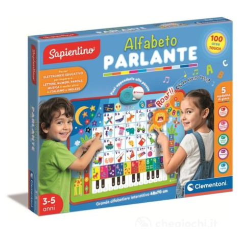 CLEMENTONI - SAPIENTINO, ALFABETO PARLANTE