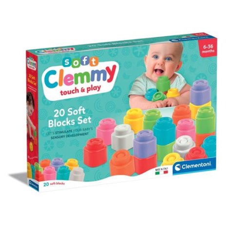 Clemmy Soft Blocks 24pz 17989