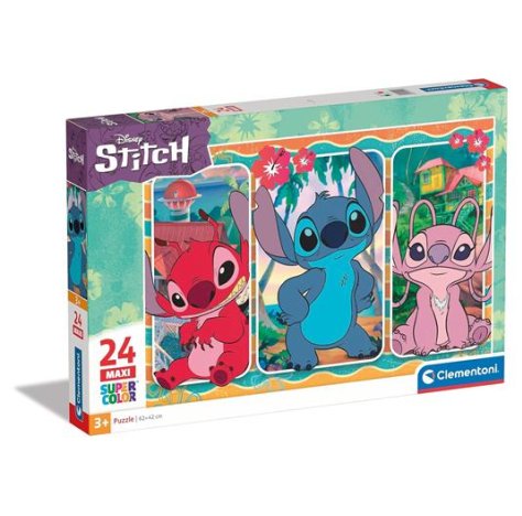 CLEMENTONI SpA Puzzle 24 Maxi Disney Stitch