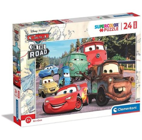 CLEMENTONI SpA Puzzle 24 Maxi Cars On The Road