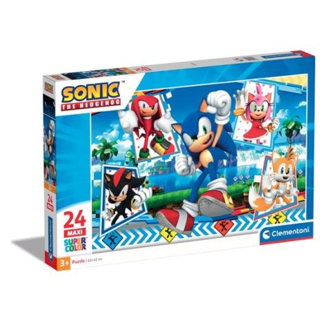 CLEMENTONI - PUZZLE MAXI 24 SONIC 