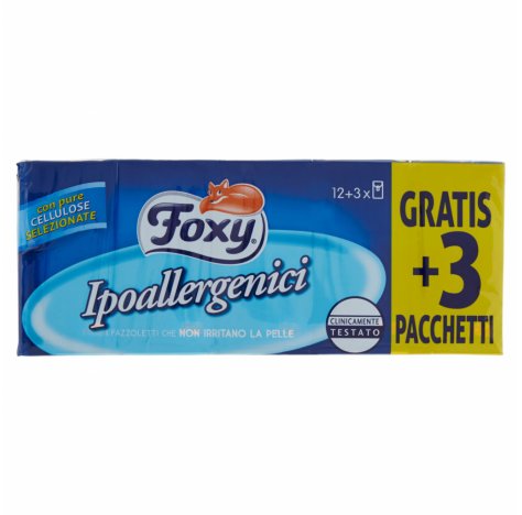 Foxy Fazzoletti Ipoall 15pz