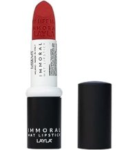 LAYLA COSMETICS Srl Layla Rossetto Immoral Mat Lipstick N.11  Carnal Red   __+1COUPON__