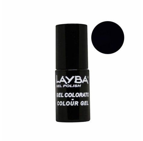 LAYLA COSMETICS Srl Layba Gel Polish N.696 Pure Black