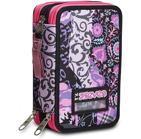 Astuccio 3 Zip Rosegrove Girl Seven