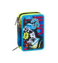 Astuccio Seven 3 Zip Gang Gamingled Boy