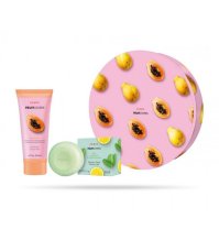 PUPA Confezione fruit lovers papaya latte doccia+shampo solido