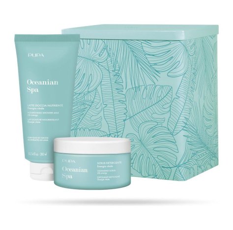 Pupa Oceanian Spa Kit 1 Scrub Corpo 250ml + Latte Doccia 300ml 