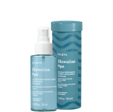 PUPA HAWAIIAN SPA ACQUA PROFUMATA CORPO ANTI-FATICA Acqua Aromatica per il Corpo spray 100ml