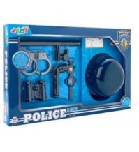 Set Gioco Polizia Con Elmetto E