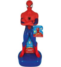 Marvel Spider-Man - Docciashampoo Bambini Spiderman 3D, Sapone per Capelli e Corpo, Doccia Shampoo con Estratto di Avena BIO, 300ml
