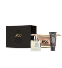 Lpdo confezione  Cretus  Eau de parfum 100ml - Bagnoschiuma 100ml - Pochette LPDO