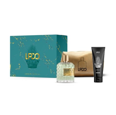 LPDO Cofanetto Regalo Jardin Impérial EDP 100 ml + Bagnoschiuma 100 ml + Pochette