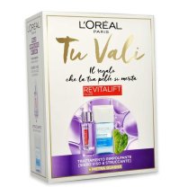 L'oreal Paris Tu Vali kit con Siero Viso, Struccante e Pietra Guasha -  Trattamento Viso Rimpolpante